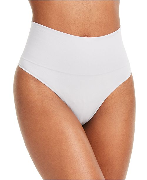 spanx tummy control thong