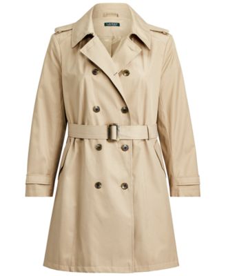 macys ralph lauren raincoat