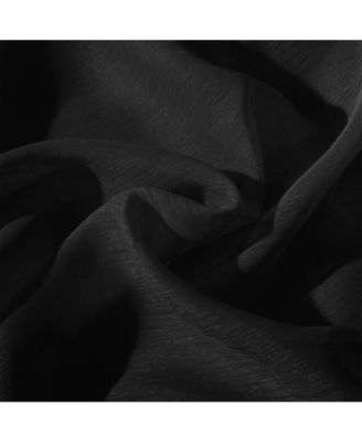 Malibu Linen Look Sheer Grommet Window Panel, 110" x 84"