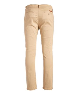 Mens Slim Fit Cotton Stretch Chino Pants