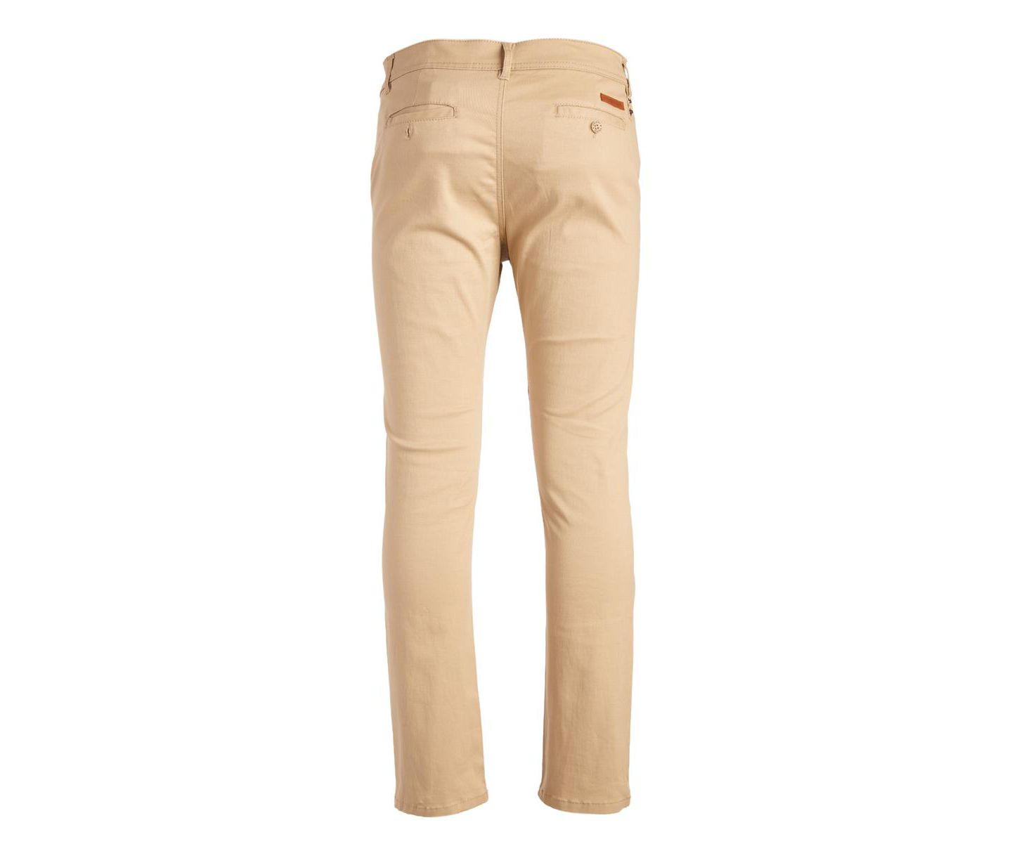 Мужские брюки Galaxy By Harvic Slim Fit Cotton Stretch Chino, цвет: Чёрный — фото 3