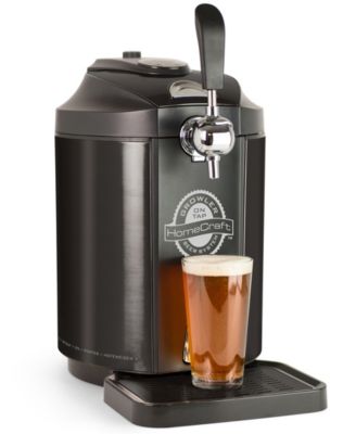 HomeCraft - CBD5BS Black Stainless Steel Tap Beer Growler Cooling System