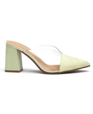 green pumps macys