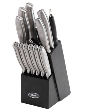 Oster Edgefield 14 Piece Cutlery Set In Silver-tone