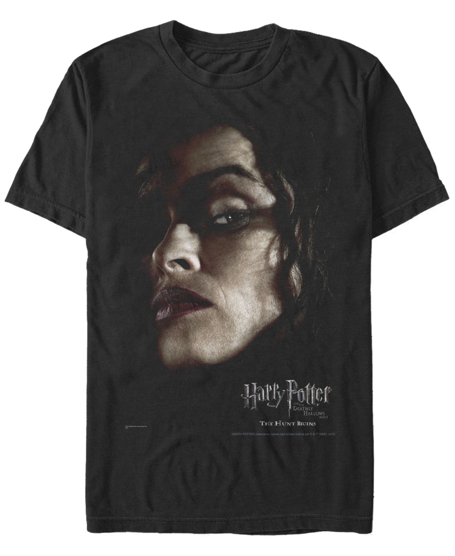 Harry Potter Men's Bellatrix Lestrange Big Face Poster Short Sleeve T-Shirt