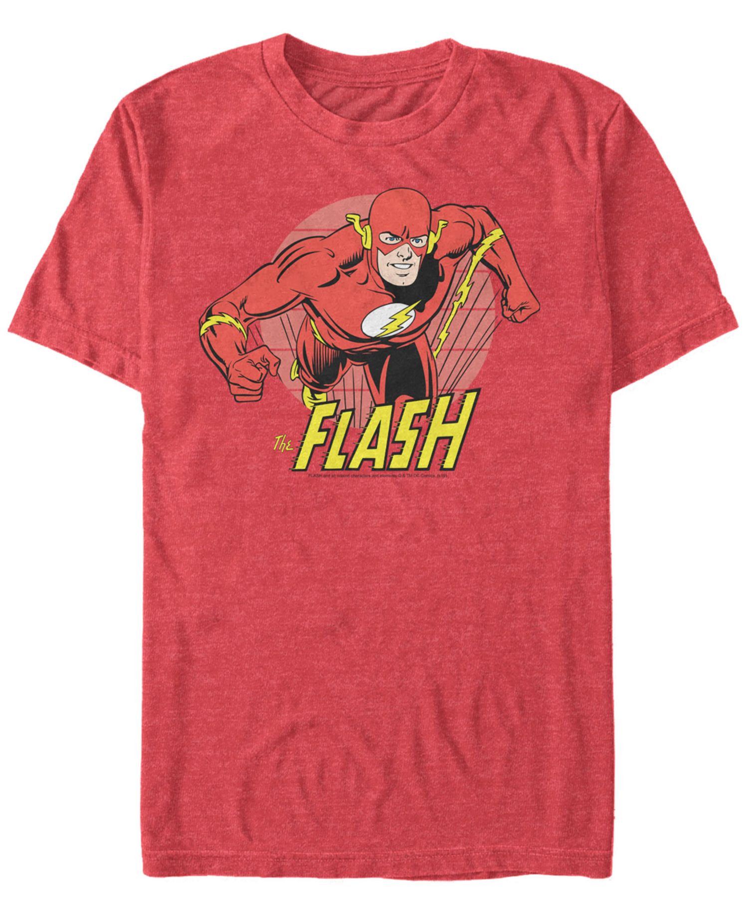 DC Men's Fast Flash Portrait Short Sleeve T-Shirt