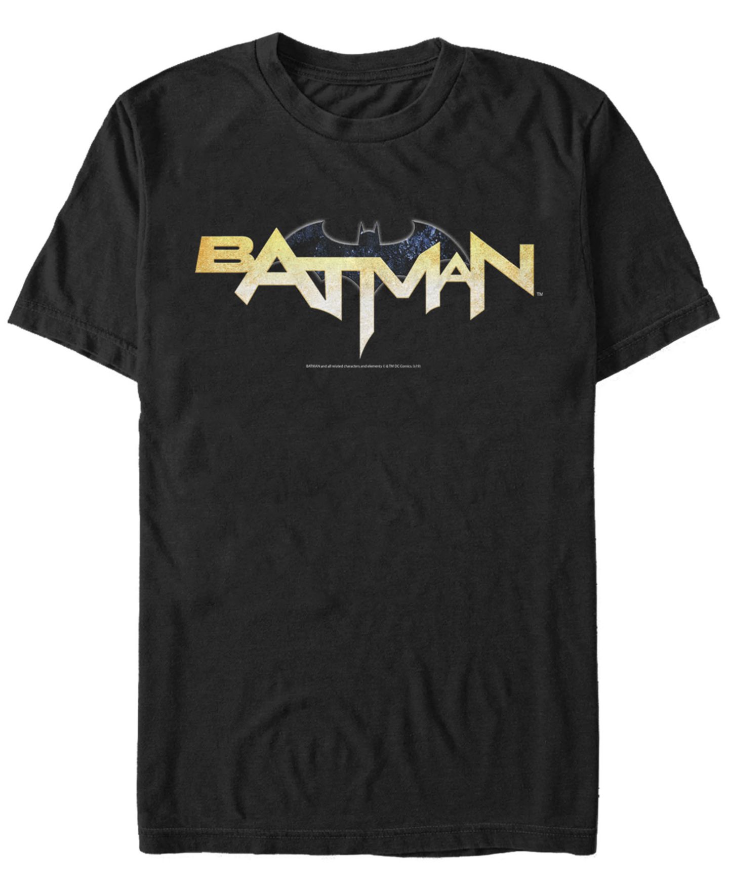 Мужская футболка Fifth Sun DC Batman Text Logo Short Sleeve — фото 1