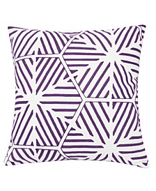 Evelyn Hexagon Square Decorative Throw Pillow