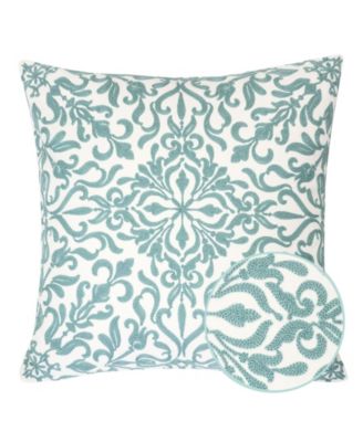 Victoria Cotton Decorative Pillow, 20" x 20"