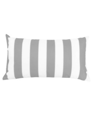 Olivia Stripe Indoor/Outdoor Decorative Pillow, 12" x 20"