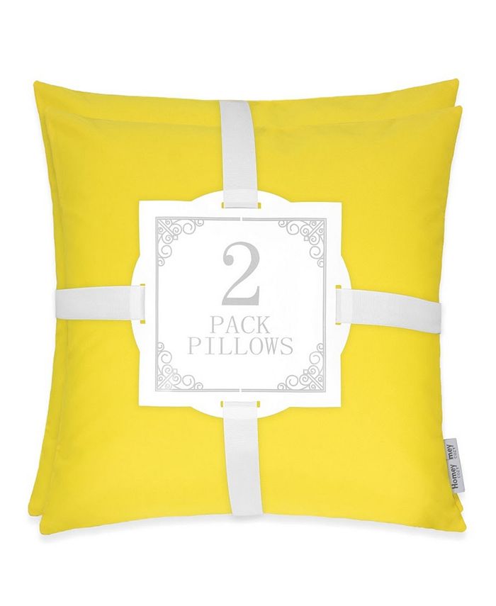 Homey Cozy June 20" x 20" Outdoor Pillow 2Pack Macy's
