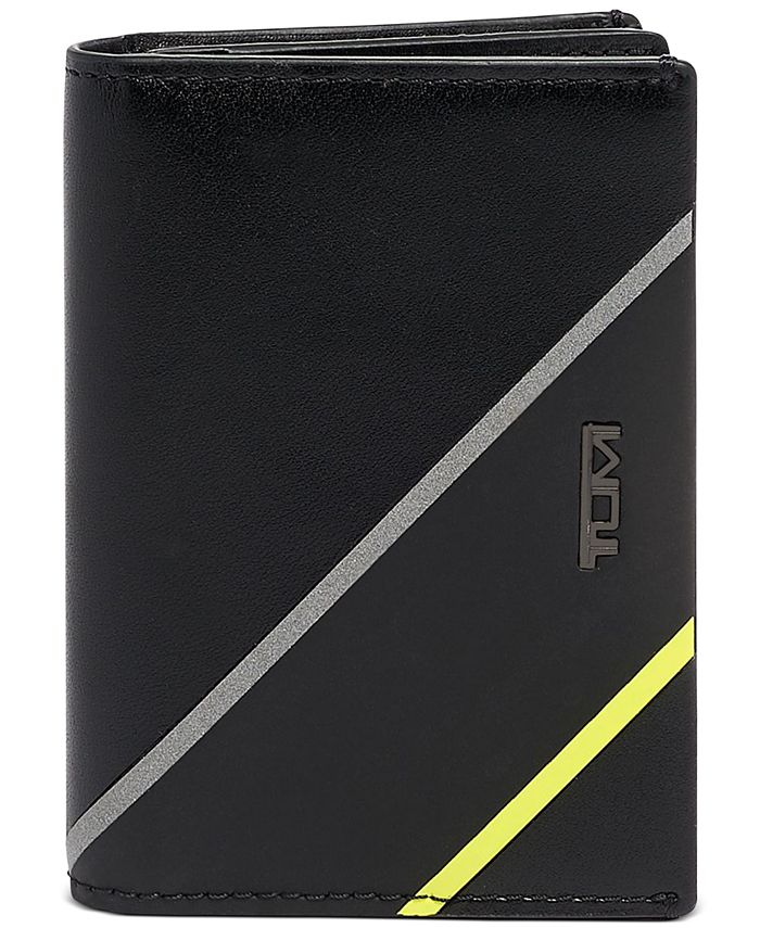 TUMI Men's Gusseted Leather Card Case Macy's