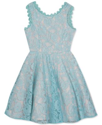 macy's big girl party dress