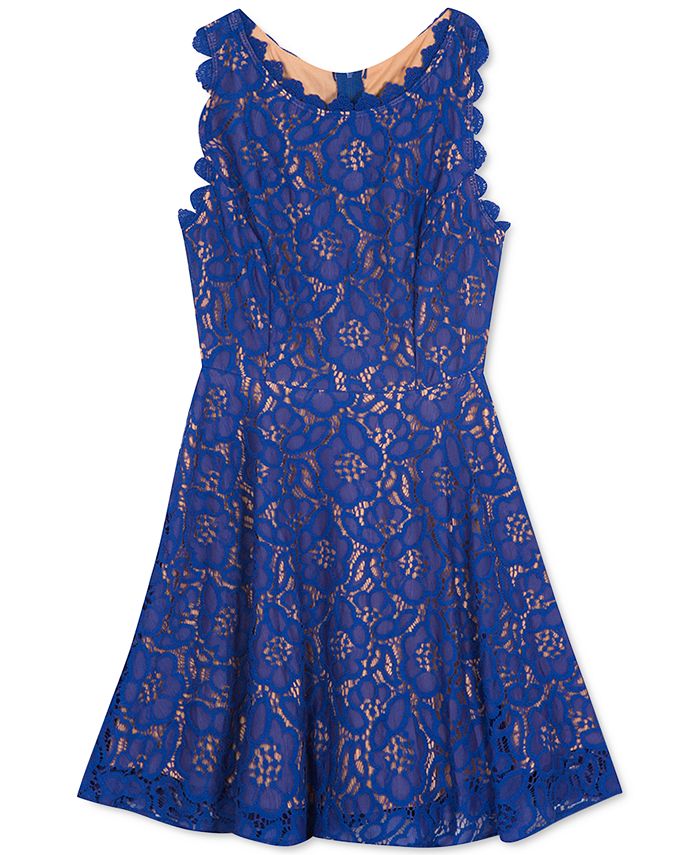 Rare Editions Big Girls Floral Lace Dress Macy's