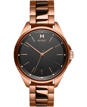image of Mvmt Women-s Coronada Rose Gold-Tone Stainless Steel Bracelet Watch 36mm