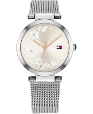 image of Tommy Hilfiger Women-s Stainless Steel Mesh Bracelet Watch 32mm