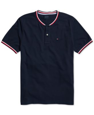 Tommy Hilfiger - Men's Eaton Custom-Fit Polo Shirt with Magnetic Buttons