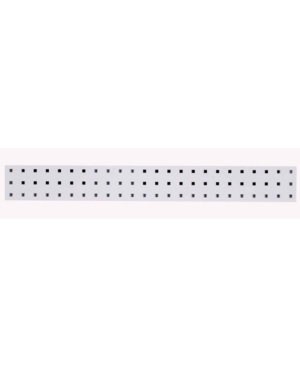 Triton Products Locboard 1 18 Gauge Steel Square Hole Pegboard Strip