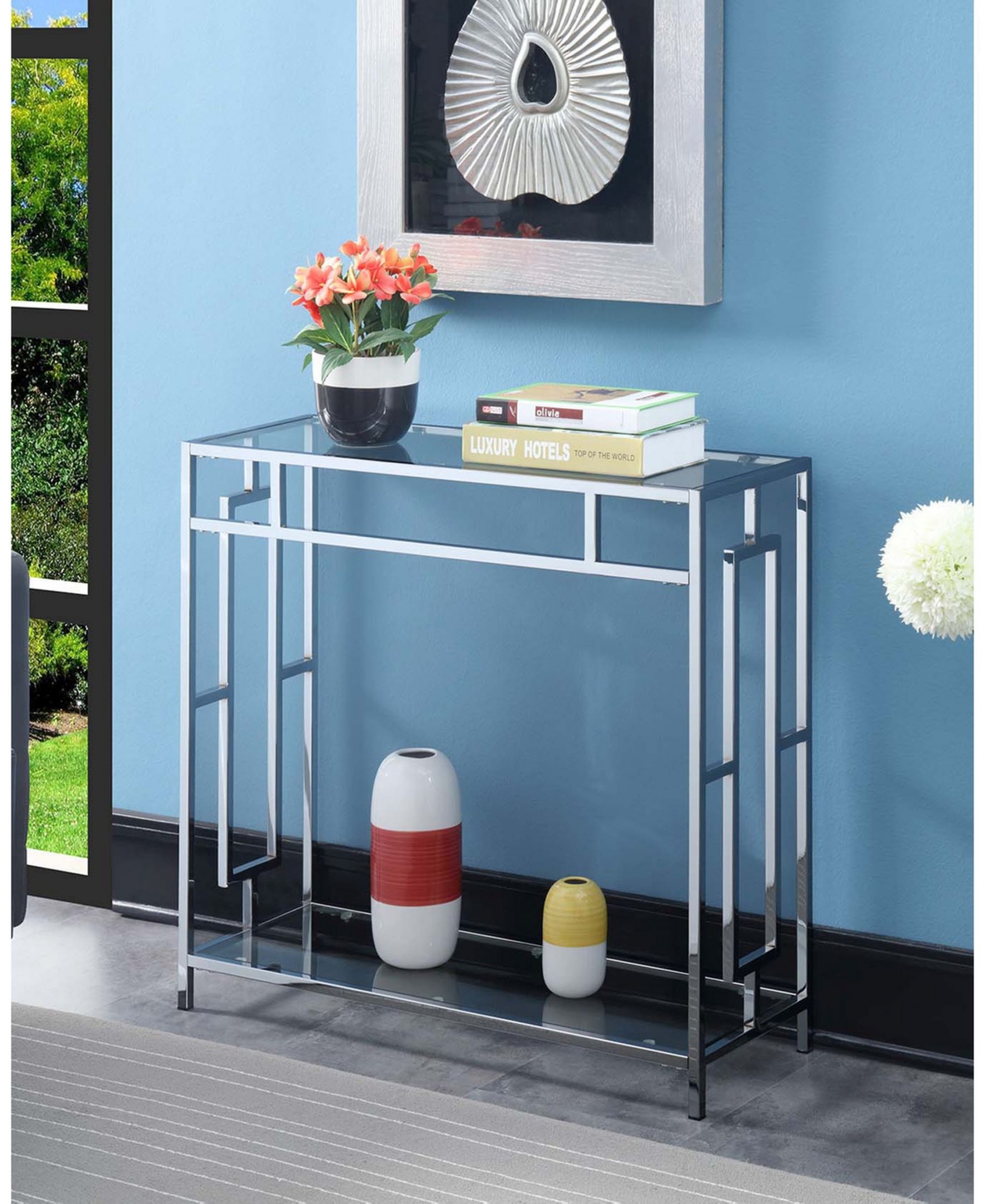 Convenience Concepts Seal Ii 1 Drawer Tv Stand with Shelves for TVs up to Inches