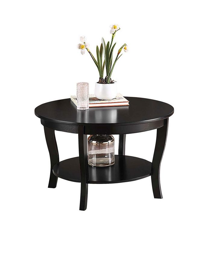 Convenience Concepts American Heritage Round Coffee Table & Reviews