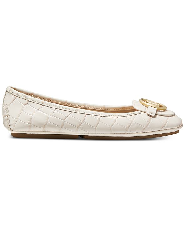 michael kors lillie logo flats