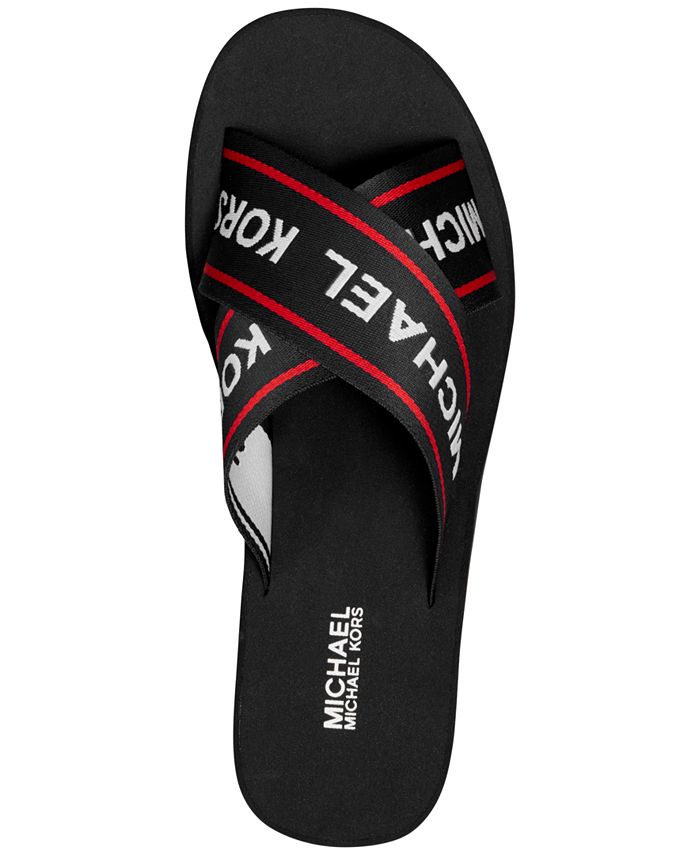 Michael Kors Demi Platform Wedge Sandals - Macy's