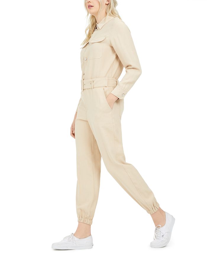ONLY OffWhite Utility Jumpsuit Macy's