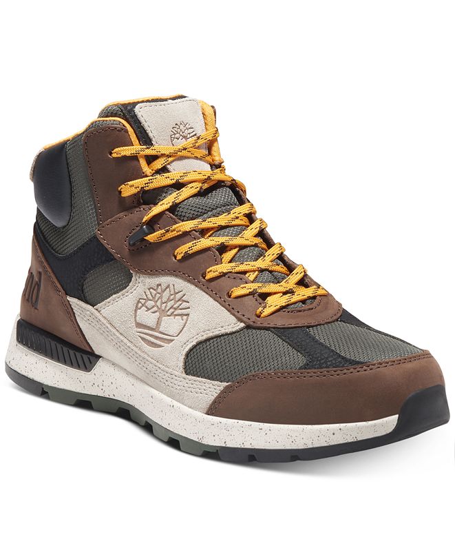 Timberland Men's Field Trekker Fabric and Leather Mid Hikers & Reviews