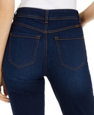Macy's INC Straight-Leg Frayed-Hem Ankle Jeans, Created For Macy's