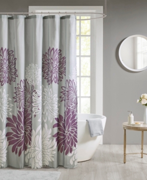 Madison Park Essentials Maible Printed Floral Shower Curtain Bedding