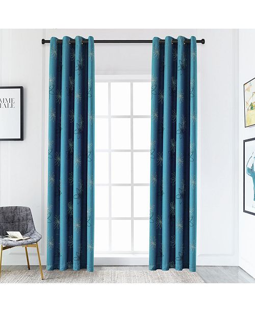 Lyndale Decor Crawford Room Darkening Curtain 63 L X 52 W