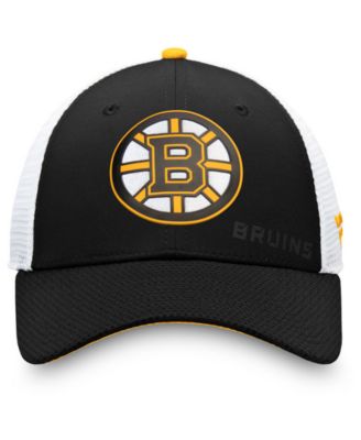 Authentic NHL Headwear Boston Bruins Authentic Pro Rinkside Trucker Cap