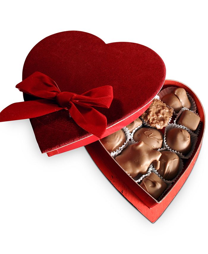 Betsy Ann Chocolates 8-Oz. Heart - Macy's