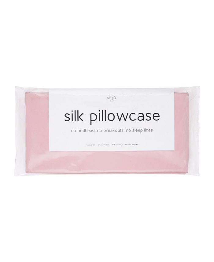 SHINE by NIGHT Mulberry Silk Pillowcase - King Size - Macy's