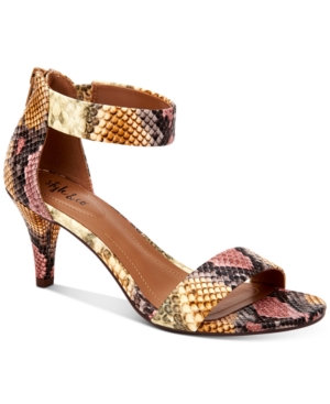Style & Co Paycee Two-Piece Dress Sandals Created for Macy's Women's Shoes