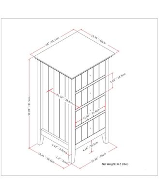 Acadian Storage Cabinet
