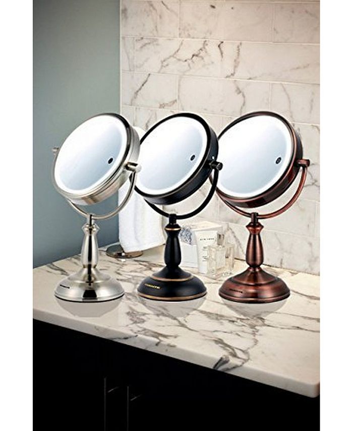 OVENTE 7.5" Lighted Tabletop Vanity Mirror Macy's