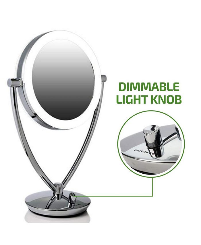 OVENTE Lighted Tabletop Makeup Mirror Macy's