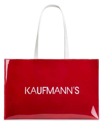 Kaufmann's Large Open Tote with Logo
