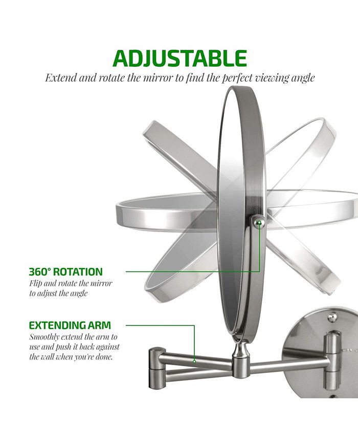 OVENTE 9" Wall Mount Mirror Macy's