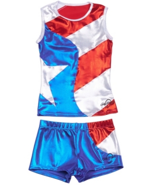 Obersee Big Girls Tank and Shorts Set