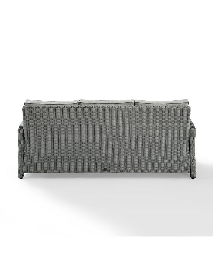 Crosley Bradenton Outdoor Wicker Sofa Macy's