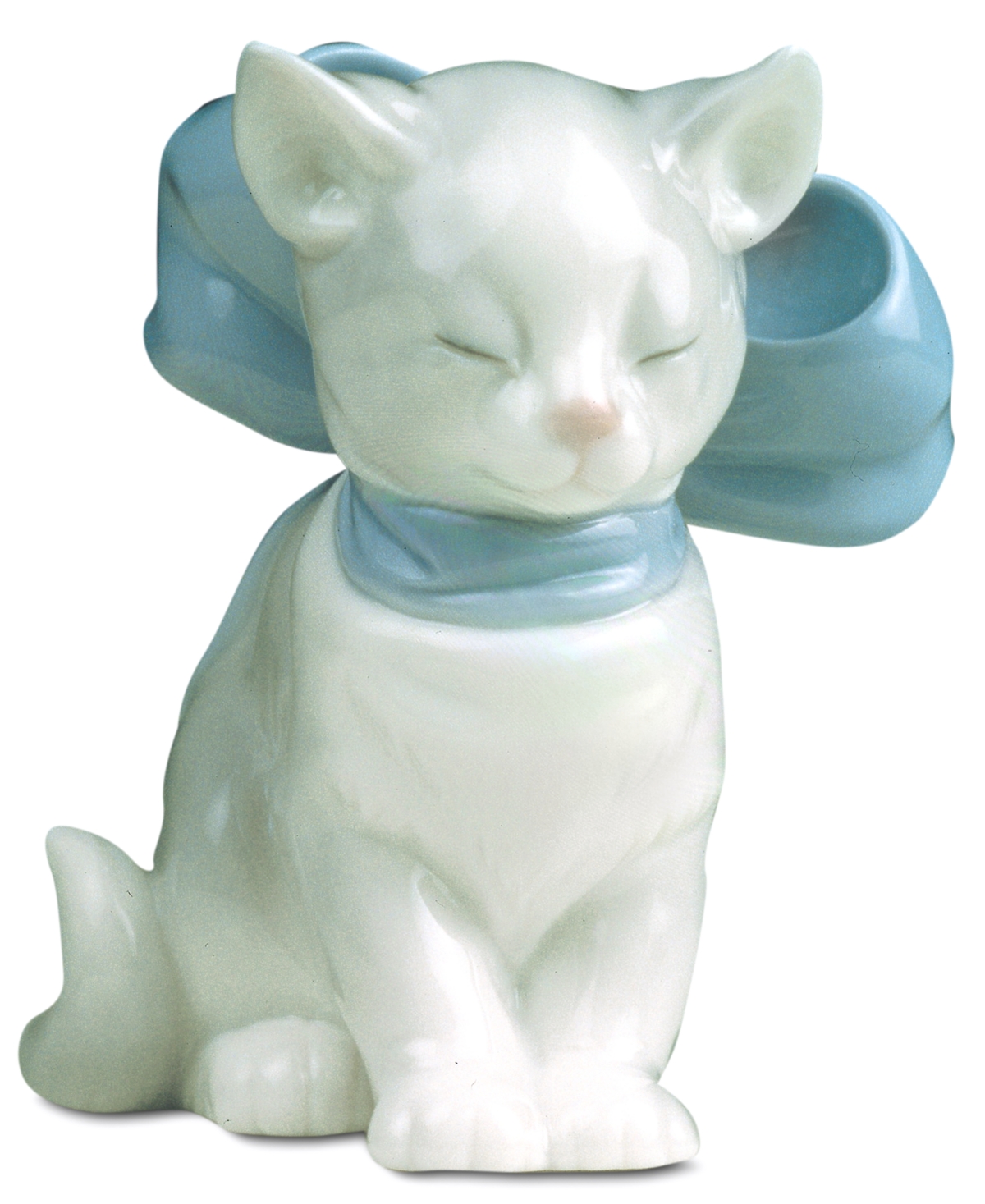 Nao by Lladro Kitty Present Collectible Figurine
