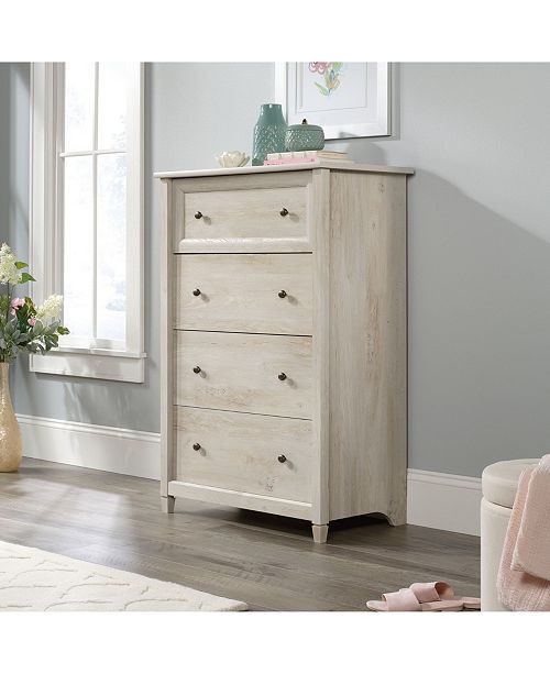 Sauder Edge Water 4 Drawer Chest Reviews Furniture Macy S