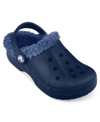 Crocs Kids Shoes, Boys or Girls Baya Lined Clogs - Shoes - Kids & Baby ...