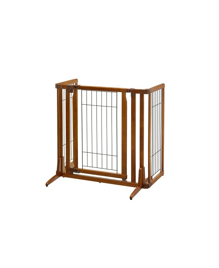 Richell Premium Plus Freestanding Pet Gate Macy's