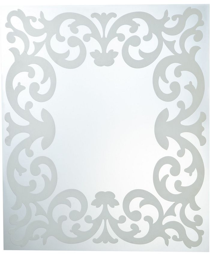 Furniture of America - Queens Frosted Wall Mirror