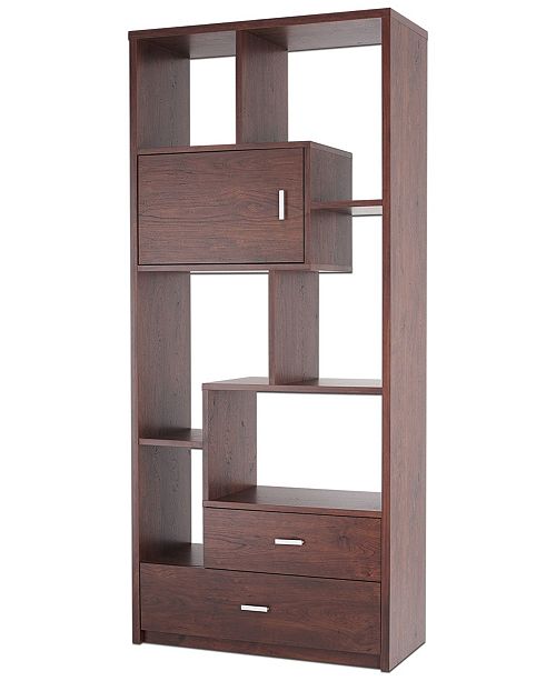 Furniture Of America Albertina Modern Bookcase Reviews Home