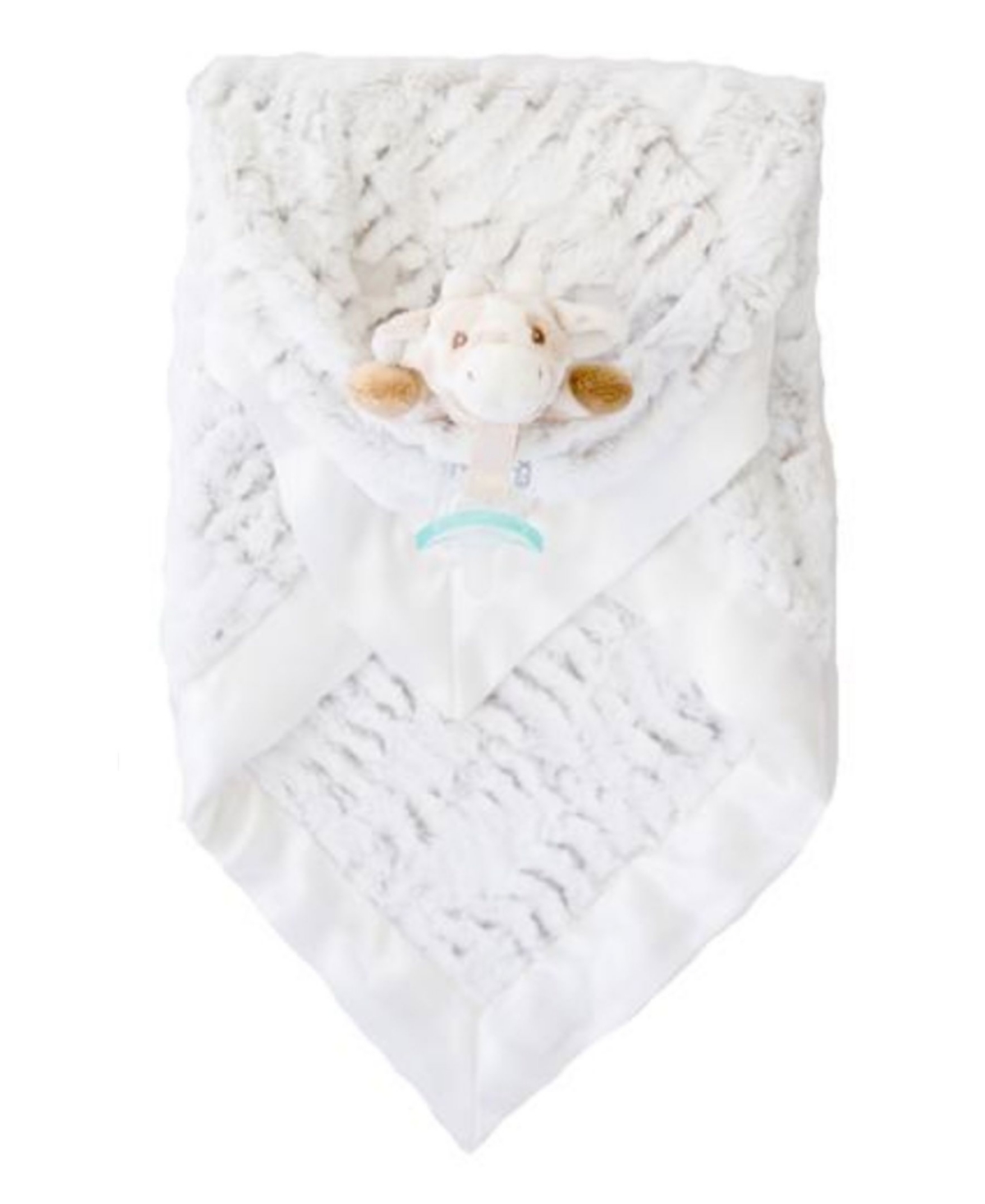 Zalamoon Babies' Plush Luxie Pocket Blanket With Pocket And Strap