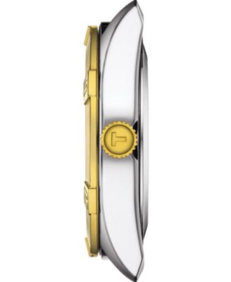 Women's Swiss PR 100 Sport Chic T-Classic Two-Tone Stainless Steel Bracelet Watch 36mm